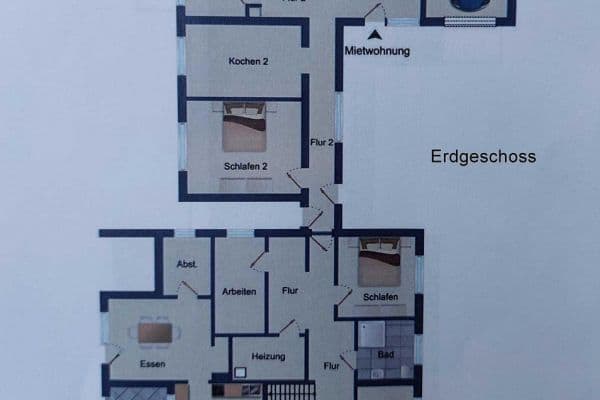 Predaj domu 240 m², pozemok 6.076 m², Friedeburg Predaj domu 240 m², pozemok 6.076 m², Friedeburg