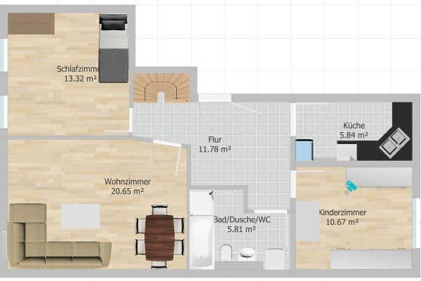 Predaj bytu 4-izbový 95 m², Erding, Bavorsko Predaj bytu 4-izbový 95 m², Erding, Bavorsko