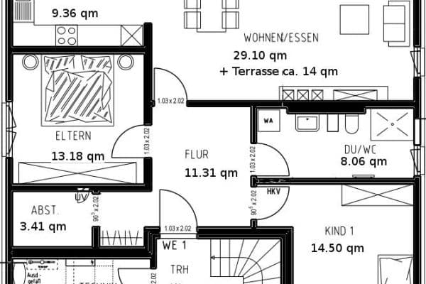 Prenájom bytu 3-izbový 93 m², Lanker Straße 8, Berlin Prenájom bytu 3-izbový 93 m², Lanker Straße 8, Berlin
