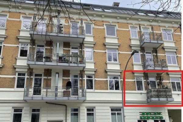 Predaj bytu 2-izbový 38 m², Erikastraße 46, Hamburg, Hamburg Predaj bytu 2-izbový 38 m², Erikastraße 46, Hamburg, Hamburg