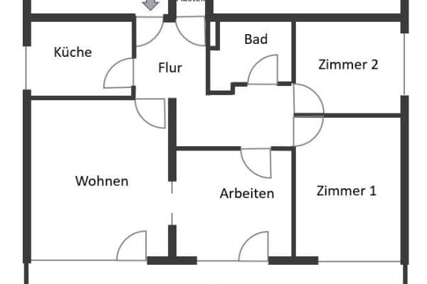 Prenájom bytu 4-izbový 90 m², Wiesbaden, Hesensko Prenájom bytu 4-izbový 90 m², Wiesbaden, Hesensko