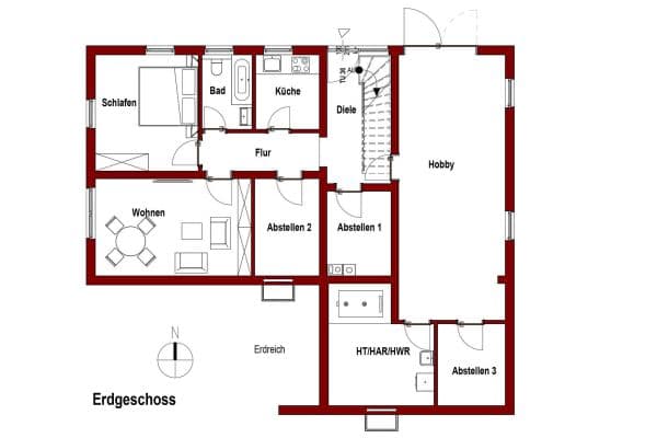 Predaj domu 196 m², pozemok 722 m², Pommernweg 10, Oberstenfeld Predaj domu 196 m², pozemok 722 m², Pommernweg 10, Oberstenfeld