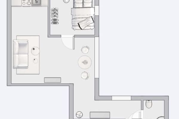 Predaj bytu 2-izbový 47 m², Prager Strasse 3, Berlin, Berlín Predaj bytu 2-izbový 47 m², Prager Strasse 3, Berlin, Berlín