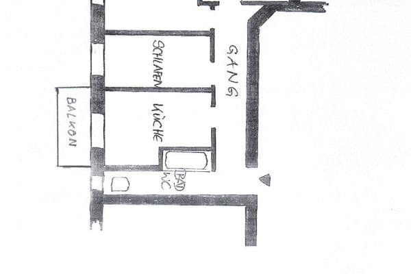 Prenájom bytu 3-izbový 72 m², Nordendstr. 5, München, Bavorsko Prenájom bytu 3-izbový 72 m², Nordendstr. 5, München, Bavorsko