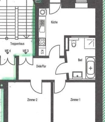Prenájom bytu 2-izbový 74 m², Weißestraße 11, Leipzig, Sasko Prenájom bytu 2-izbový 74 m², Weißestraße 11, Leipzig, Sasko