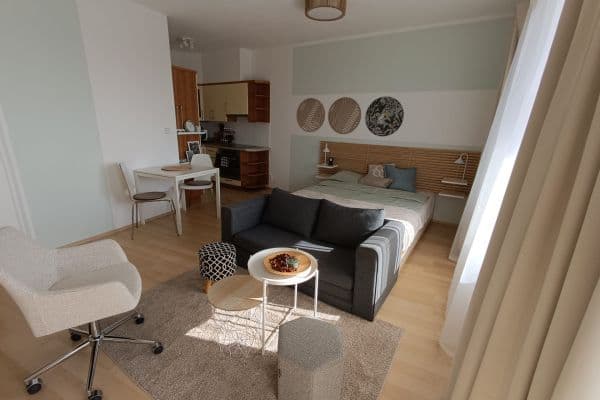 Prenájom bytu 1-izbový 45 m², Nademlejnská, Praha Prenájom bytu 1-izbový 45 m², Nademlejnská, Praha