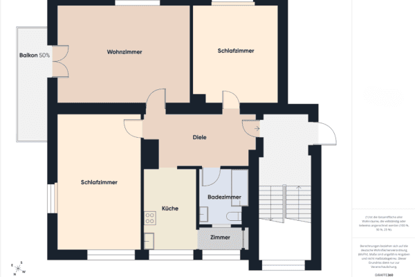 Prenájom bytu 3-izbový 94 m², Stuttgart, Bádensko-Wurttembersko Prenájom bytu 3-izbový 94 m², Stuttgart, Bádensko-Wurttembersko