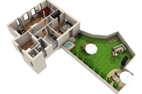 Prenájom bytu 2-izbový 63 m², Hochrad 33, Hamburg, Hamburg Prenájom bytu 2-izbový 63 m², Hochrad 33, Hamburg, Hamburg