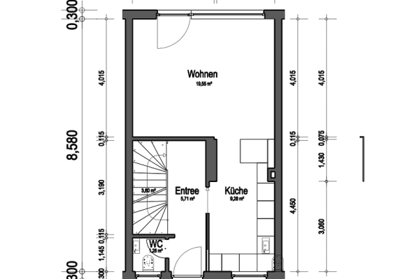 Predaj domu 80 m², pozemok 265 m², Halenseering 13d, Hamburg Predaj domu 80 m², pozemok 265 m², Halenseering 13d, Hamburg