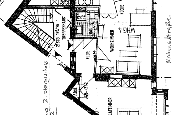 Prenájom bytu 2-izbový 66 m², Robensstraße XX, Aachen, Severné Porýnie - Westfálsko Prenájom bytu 2-izbový 66 m², Robensstraße XX, Aachen, Severné Porýnie - Westfálsko
