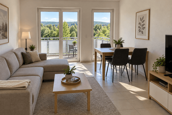 Prenájom bytu 2-izbový 55 m², Bad Orb Prenájom bytu 2-izbový 55 m², Bad Orb