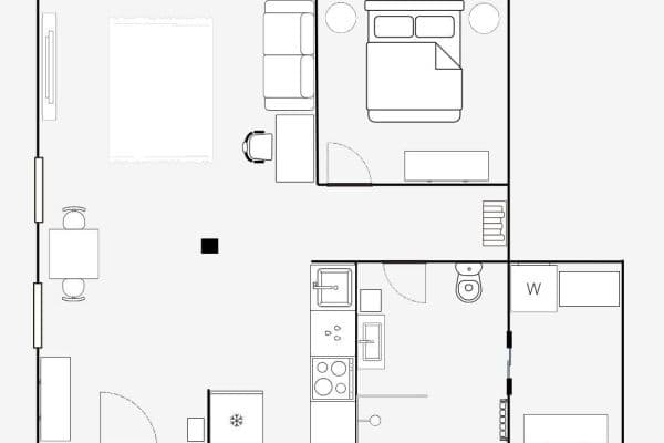 Prenájom bytu 2-izbový 48 m², Kettengäßchen 1, Augsburg, Bavorsko Prenájom bytu 2-izbový 48 m², Kettengäßchen 1, Augsburg, Bavorsko