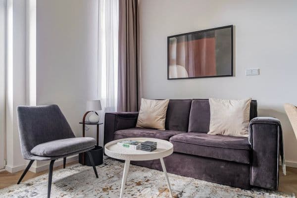 Prenájom bytu 46 m², Sázavská, Praha, Praha Prenájom bytu 46 m², Sázavská, Praha, Praha