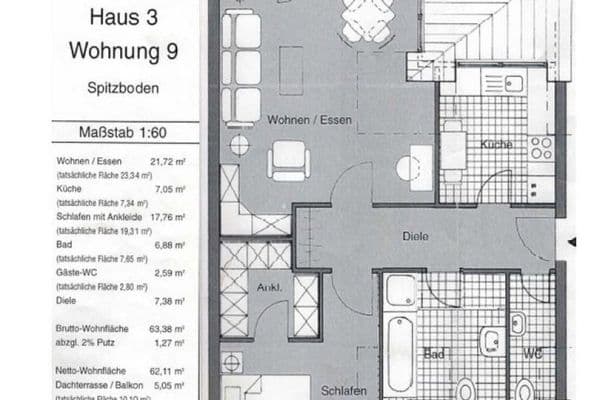 Predaj bytu 2-izbový 68 m², Erkrath Predaj bytu 2-izbový 68 m², Erkrath