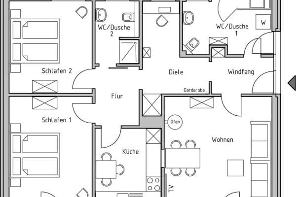 Predaj domu 92 m², pozemok 662 m², Wyk auf Föhr, Šlezvicko-Holštajnsko Predaj domu 92 m², pozemok 662 m², Wyk auf Föhr, Šlezvicko-Holštajnsko