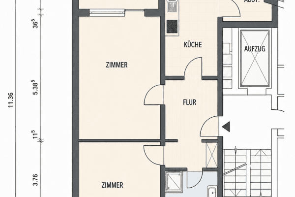 Predaj bytu 2-izbový 67 m², Zabelsteinstraße 2, Schweinfurt, Bavorsko Predaj bytu 2-izbový 67 m², Zabelsteinstraße 2, Schweinfurt, Bavorsko