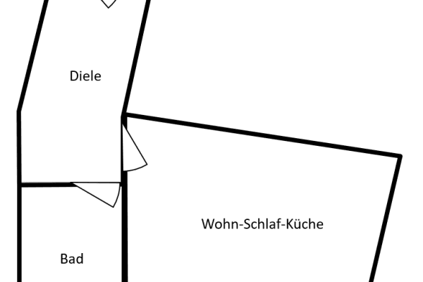 Prenájom bytu 1-izbový 24 m², Agnesstr. 16, Essen Prenájom bytu 1-izbový 24 m², Agnesstr. 16, Essen