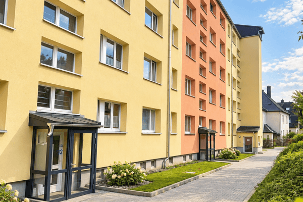 Prenájom bytu 2-izbový 56 m², Hainstraße 8, Thum, Sasko Prenájom bytu 2-izbový 56 m², Hainstraße 8, Thum, Sasko