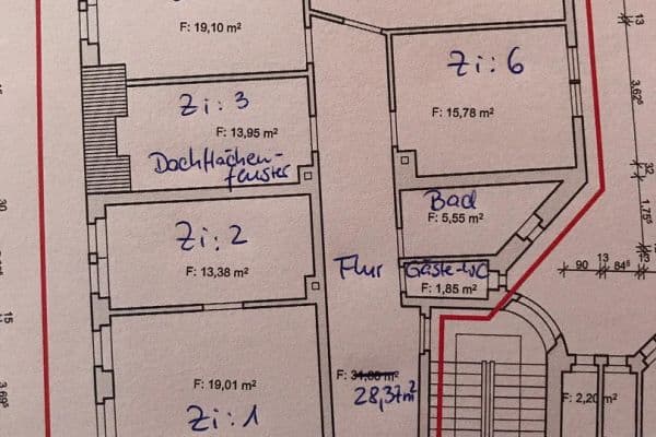 Prenájom bytu 6-izbový 151 m², Reichenhainer Str. 52, Chemnitz, Sasko Prenájom bytu 6-izbový 151 m², Reichenhainer Str. 52, Chemnitz, Sasko