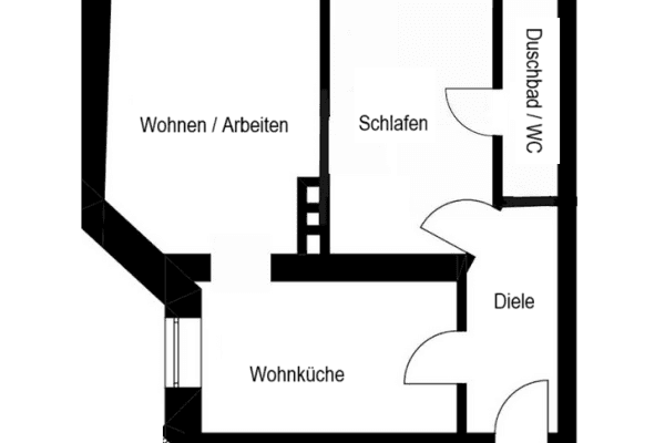 Predaj bytu 2-izbový 51 m², Schulstr. 43, München, Bavorsko Predaj bytu 2-izbový 51 m², Schulstr. 43, München, Bavorsko