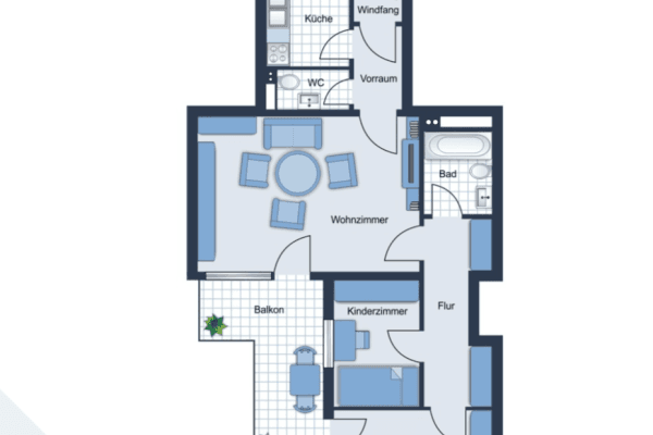 Prenájom bytu 2-izbový 74 m², Landsberger Str. 431, München, Bavorsko Prenájom bytu 2-izbový 74 m², Landsberger Str. 431, München, Bavorsko