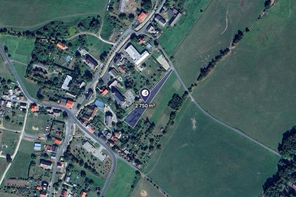 Predaj pozemku 2.750 m², Uhelná Predaj pozemku 2.750 m², Uhelná