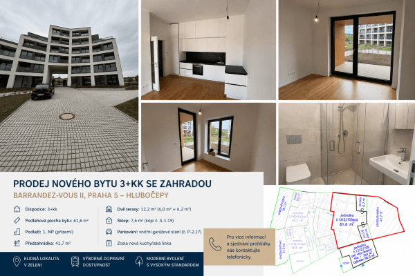Predaj bytu 3-izbový 61 m², Dostalové, Praha Predaj bytu 3-izbový 61 m², Dostalové, Praha