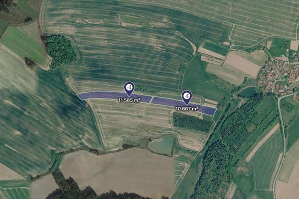 Predaj pozemku 22.252 m², Rozseč, Kraj Vysočina Predaj pozemku 22.252 m², Rozseč, Kraj Vysočina