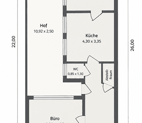 Prenájom kancelárie 80 m², Blücherstraße 11, Krefeld, Severné Porýnie - Westfálsko Prenájom kancelárie 80 m², Blücherstraße 11, Krefeld, Severné Porýnie - Westfálsko