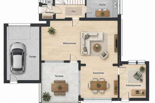 Predaj domu 198 m², pozemok 701 m², Dreieich Predaj domu 198 m², pozemok 701 m², Dreieich
