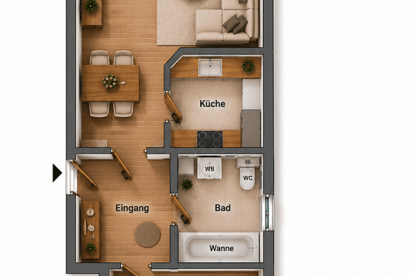 Prenájom bytu 2-izbový 51 m², Meißner Straße 1, Dresden Prenájom bytu 2-izbový 51 m², Meißner Straße 1, Dresden