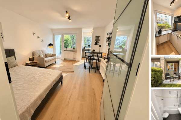 Prenájom bytu 1-izbový 30 m², München, Bavorsko Prenájom bytu 1-izbový 30 m², München, Bavorsko
