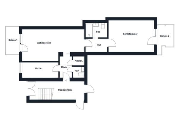 Predaj bytu 2-izbový 68 m², Beihinger Straße, Ludwigsburg Predaj bytu 2-izbový 68 m², Beihinger Straße, Ludwigsburg