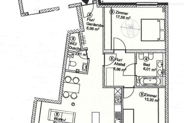 Prenájom bytu 3-izbový 94 m², Weidenpescherstr. 36,, Köln, Severné Porýnie - Westfálsko Prenájom bytu 3-izbový 94 m², Weidenpescherstr. 36,, Köln, Severné Porýnie - Westfálsko