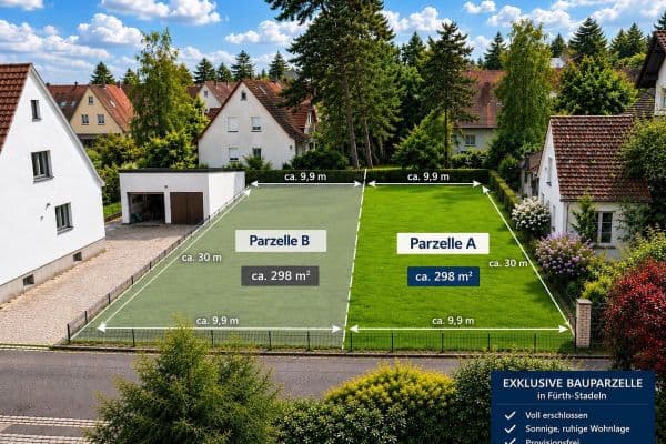 Predaj pozemku 298 m², Fürth Predaj pozemku 298 m², Fürth