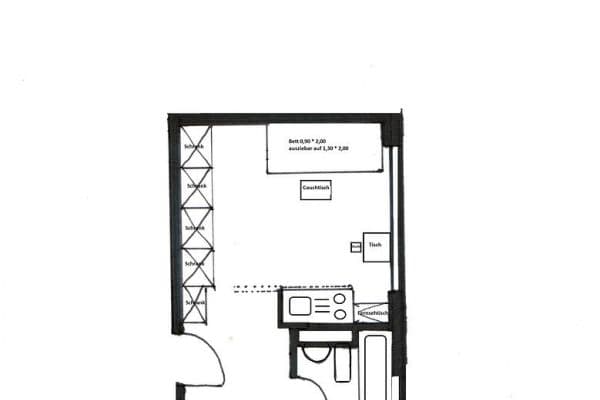 Prenájom bytu 1-izbový 19 m², Kreuzerweg 33, München, Bavorsko Prenájom bytu 1-izbový 19 m², Kreuzerweg 33, München, Bavorsko