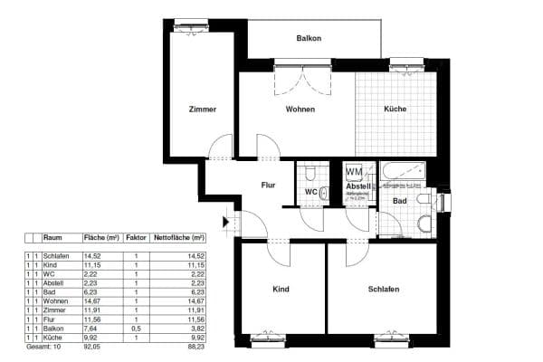 Predaj bytu 4-izbový 89 m², Hamburg, Hamburg Predaj bytu 4-izbový 89 m², Hamburg, Hamburg