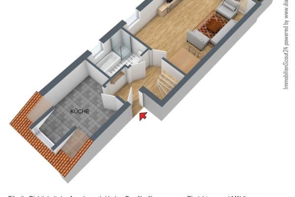 Prenájom bytu 2-izbový 86 m², Herzogenrath Prenájom bytu 2-izbový 86 m², Herzogenrath