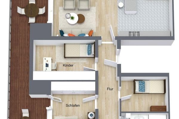 Prenájom bytu 4-izbový 98 m², Olching bei München, Bavorsko Prenájom bytu 4-izbový 98 m², Olching bei München, Bavorsko