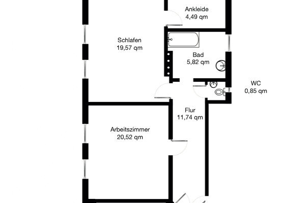 Predaj bytu 3-izbový 96 m², Prieser Strand 14, Kiel-Friedrichsort Predaj bytu 3-izbový 96 m², Prieser Strand 14, Kiel-Friedrichsort