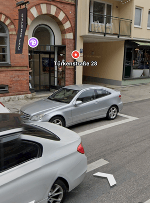 Prenájom garáže, Tuerkenstraße 28, München, Bavorsko Prenájom garáže, Tuerkenstraße 28, München, Bavorsko