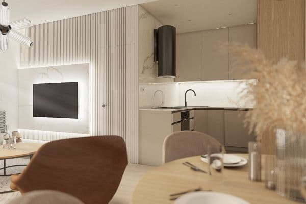 Prenájom bytu 4-izbový 80 m², Třebešovská, Praha Prenájom bytu 4-izbový 80 m², Třebešovská, Praha