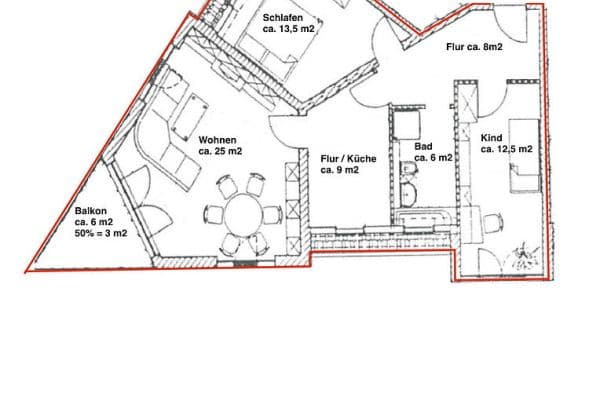 Predaj bytu 3-izbový 77 m², Myslowitzer Straße 11, Berlin, Berlín Predaj bytu 3-izbový 77 m², Myslowitzer Straße 11, Berlin, Berlín