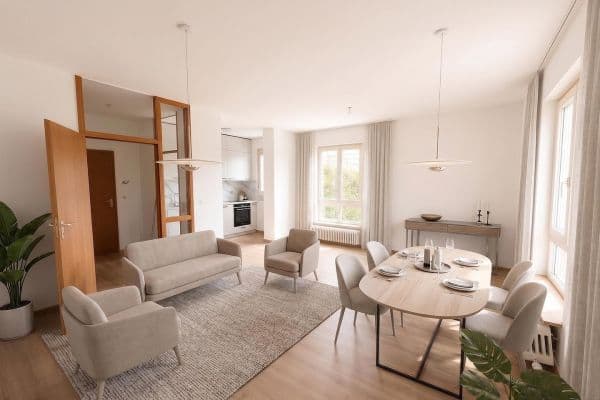 Prenájom bytu 2-izbový 72 m², Kornwestheim Prenájom bytu 2-izbový 72 m², Kornwestheim