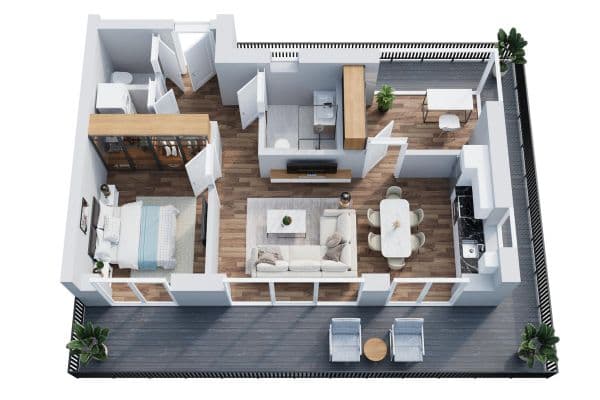 Predaj bytu 4-izbový 71 m², Zeilheck 10, Aßlar, Hesensko Predaj bytu 4-izbový 71 m², Zeilheck 10, Aßlar, Hesensko