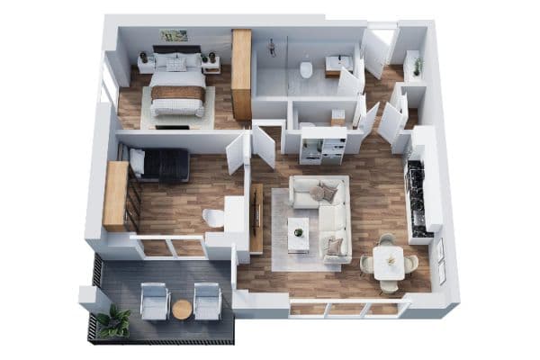 Predaj bytu 3-izbový 71 m², Zeilheck 10, Aßlar, Hesensko Predaj bytu 3-izbový 71 m², Zeilheck 10, Aßlar, Hesensko