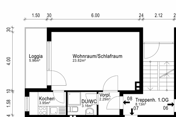 Prenájom bytu 1-izbový 37 m², Niddablick 1, Bad Vilbel Prenájom bytu 1-izbový 37 m², Niddablick 1, Bad Vilbel