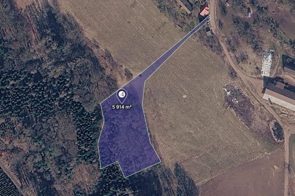 Predaj pozemku 5.914 m², Úbislavice Predaj pozemku 5.914 m², Úbislavice