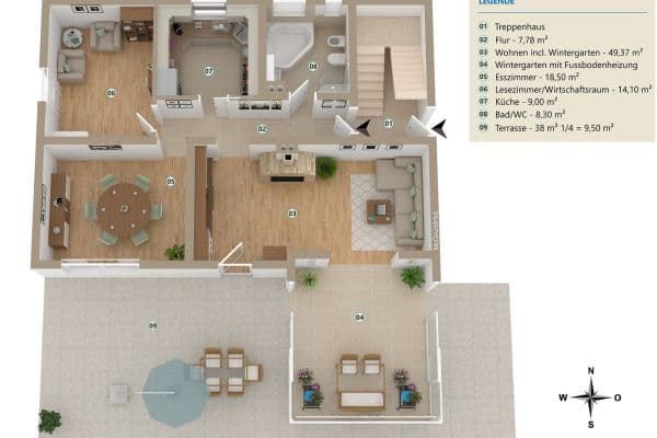 Predaj domu 204 m², pozemok 746 m², Baldham, Bavorsko Predaj domu 204 m², pozemok 746 m², Baldham, Bavorsko
