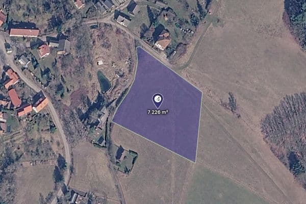 Predaj pozemku 4.817 m², Hrubá Skála Predaj pozemku 4.817 m², Hrubá Skála